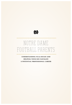 notre dame football parents