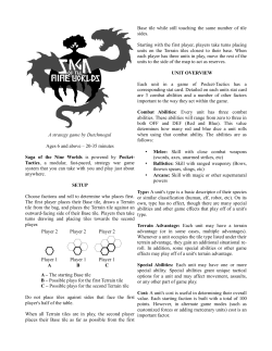 A strategy game by Dutchmogul Ages 6 and above