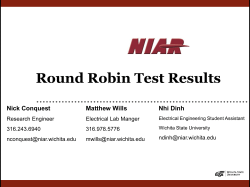 Round Robin Test Results_R4 1_9 16 13