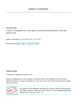 A chain of inequalities for some types of multivariate distributions