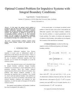 Optimal Control Problem for Impulsive Systems with Integral