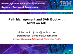 Working with SAN Boot, MPIO/SDD, and VIO Server