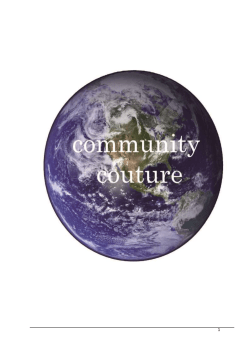 community couture - Forum for the Future