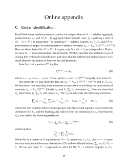 Online appendix