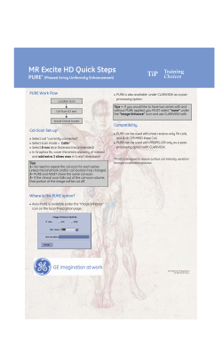 Excite PURE Quick Steps