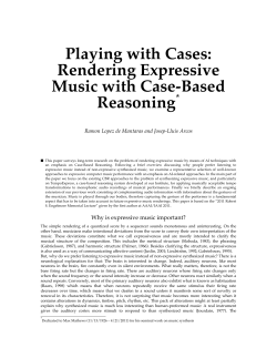 AI Magazine Mantaras-Arcos