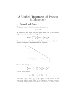 Non-Linear Monopoly Pricing