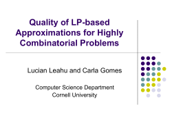 Game Theory - Cornell Computer Science