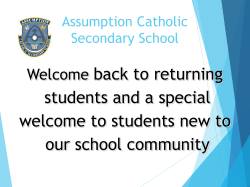 Assumption Catholic Secondary School