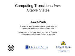 Computing Transitions from Stable States