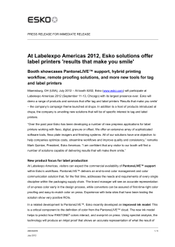 ESK_pr845lgus_Labelexpo Americas