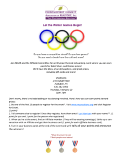 Let the Winter Games Begin! the winners!