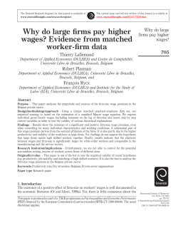 Why do large firms pay higher wages?