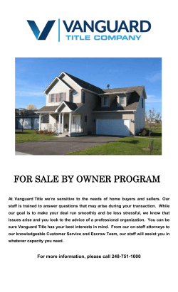 SELLER(S) SIGNATURE(S) Seller`s Address