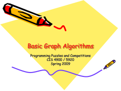 Intro. to graphs, Floyd-Warshall algorithm.