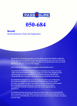 050-684 Novell