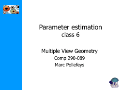 Multiple View Geometry in Computer Vision