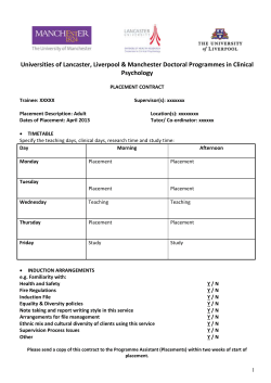 placement contract form