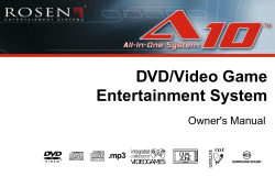 DVD/Video Game Entertainment System
