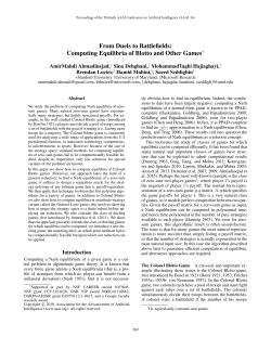 From Duels to Battlefields: Computing Equilibria of Blotto and Other