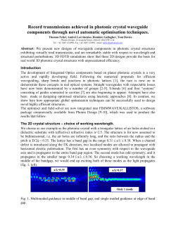 An Example of the Properly Formatted Four-Page