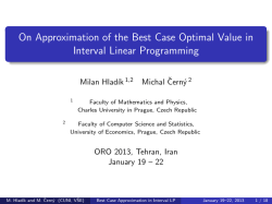 On Approximation of the Best Case Optimal Value in Interval Linear