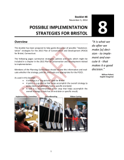 possible implementation strategies for bristol