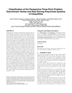 Classification of the Perspective-Three-Point - PolSys