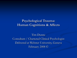 Psychological Trauma