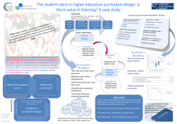 HEA 2013 Poster V1 - LJMU 2nd Year Student Experience