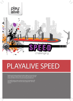 PLAYALIVE SPEED