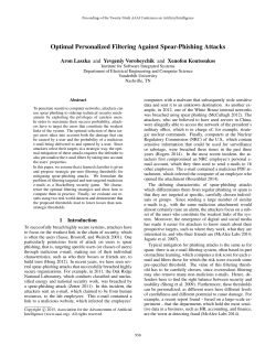 Optimal Personalized Filtering Against Spear