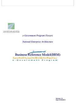 Business Reference Model