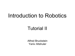 Introduction to Robotics