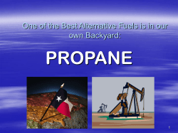 One of the Best Alternative Fuels is in our own Backyard: