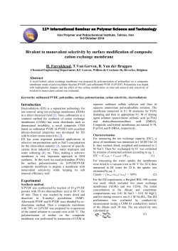 ISME2000 Authors Guide, Papaer Title - Lirias