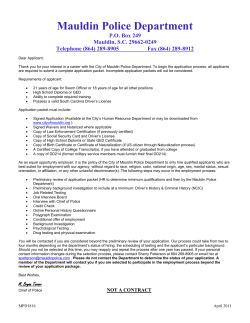 Mauldin Police Department