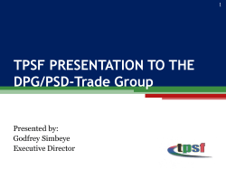 TPSF PRESENTATION DPG PSD Trade Group-11