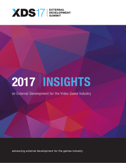 2017 insights - External Development Summit