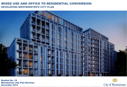 mixed use and office to residential conversion