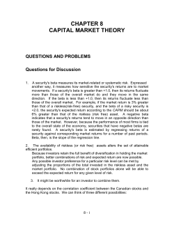 solution outline for Chapter 8