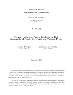 Low-Price Weekday: Evidence on Daily