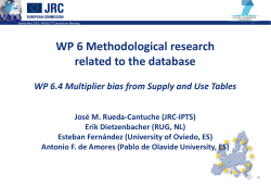 Thematic Review - World Input