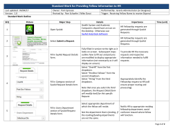 Standard Work Template 2