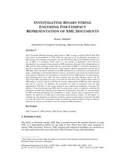 investigating binary string encoding for compact representation of
