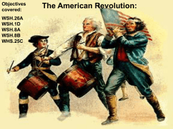 Things that impacted our form of government in the United States.