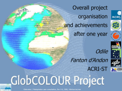 overall project organisation and achievements after