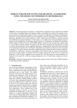 1 Introduction - International Journal of Industrial Engineering