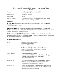 Prof - Stony Brook University