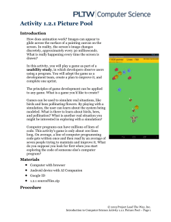 Activity 1.2.1 Picture Pool